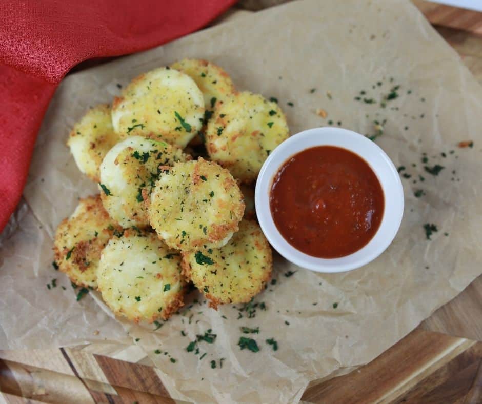 Air Fried Babybel Cheese