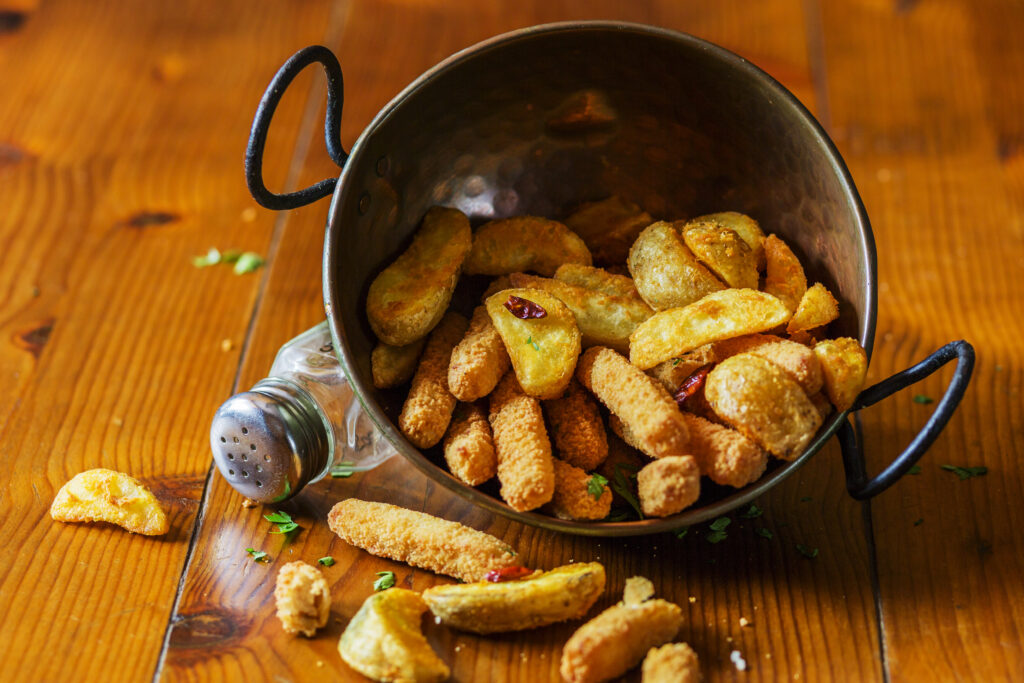 Perfect Air Fryer Smashed Potatoes