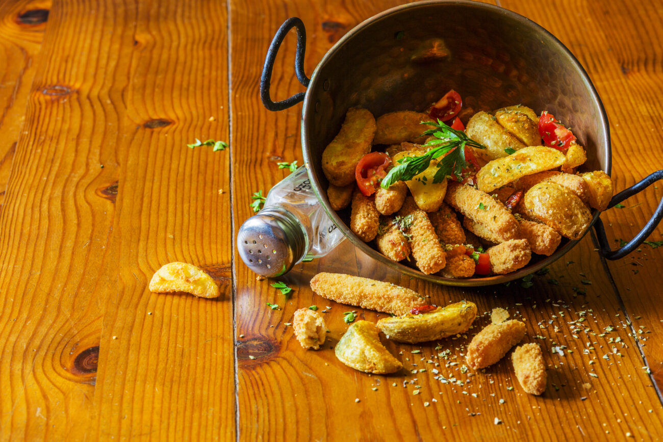 Perfect Air Fryer Smashed Potatoes