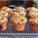 Air Fryer Blueberry Muffins