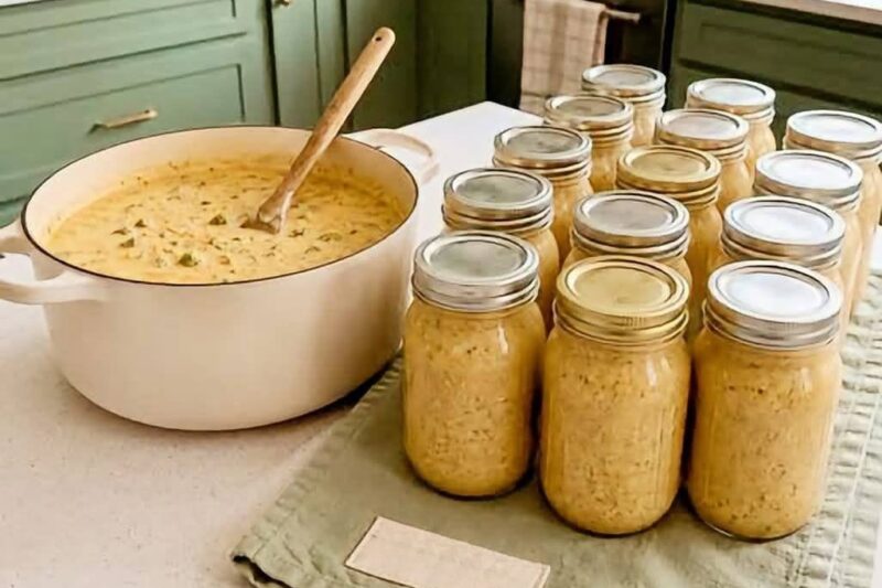 Quick High-Protein Canned Broccoli Cheese Soup