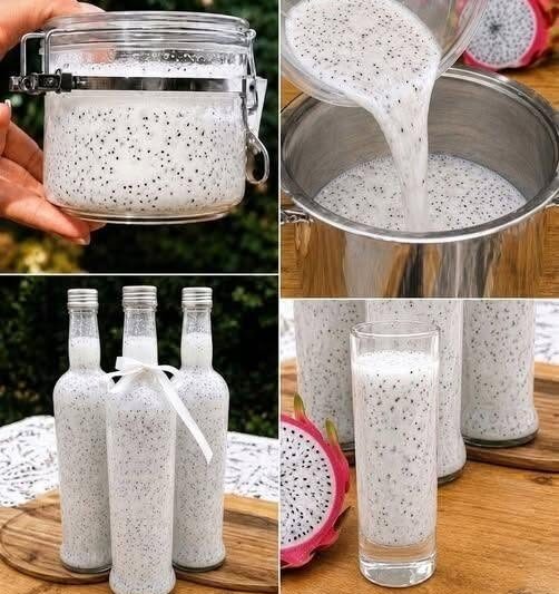 Vibrant High-Protein Dragon Fruit Smoothie Drink