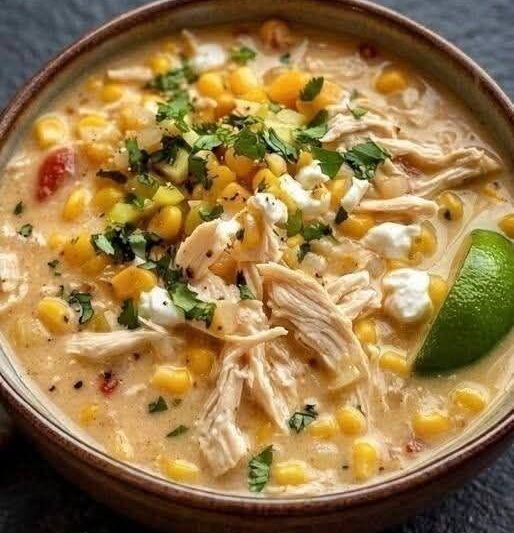 Easy Low-Carb Chicken and Corn Soup for a Cozy Dinner