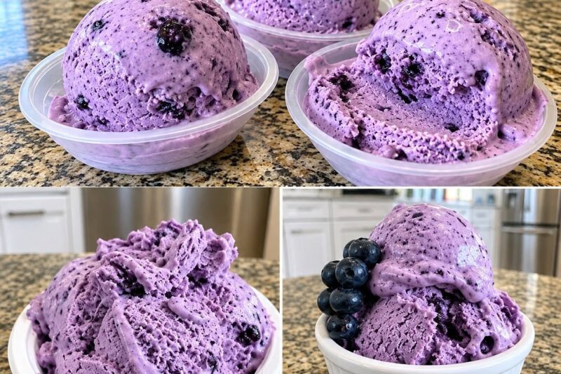 Creamy Blueberry Ice Cream Recipe for a Refreshing Summer Dessert