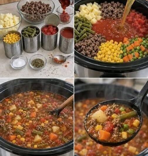 Easy High-Protein Slow Cooker Cowboy Soup