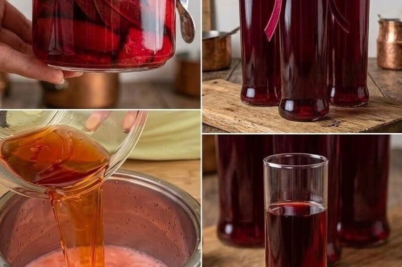 Traditional Probiotic Beet Kvass Tonic