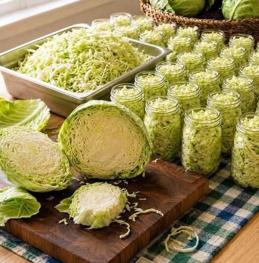 Quick & Easy Homemade Jar Sauerkraut (Low Carb Fermented Recipe)
