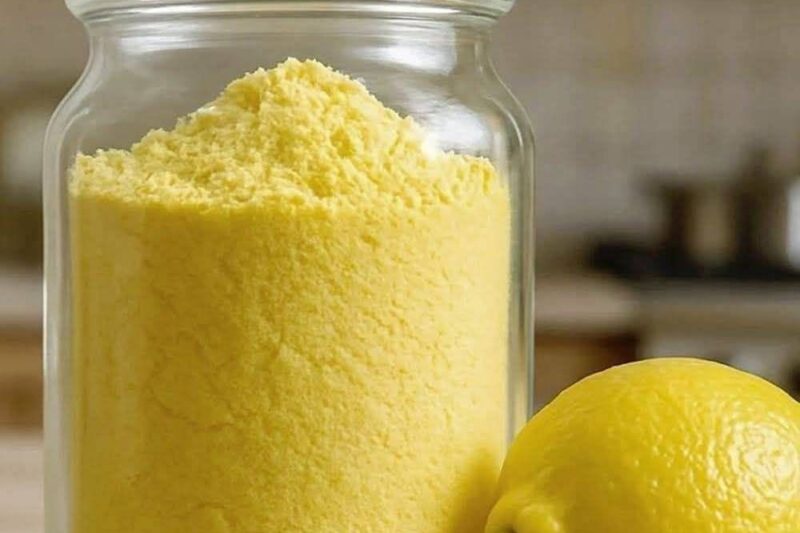 High-Protein Lemon Powder Energy Bites for Weight Loss