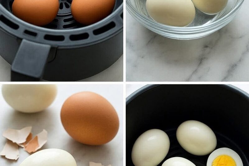 Easy Air Fryer Hard-Boiled Eggs for Meal Prep